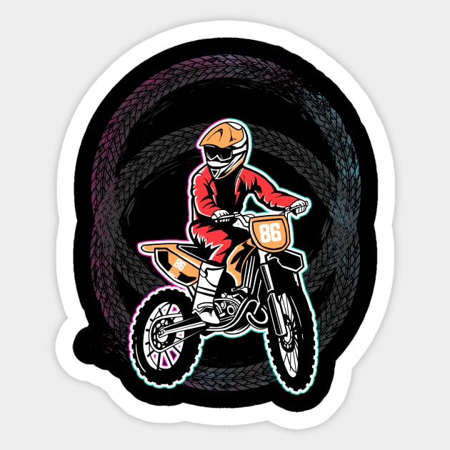 motocross Sticker by Eoli Studio